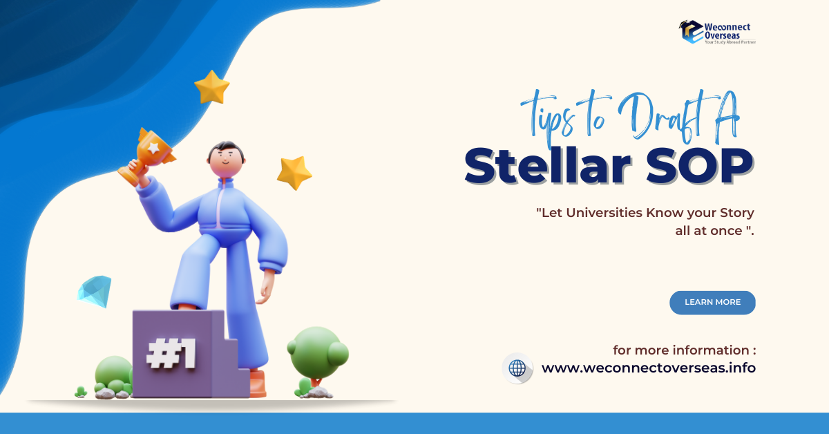 Tips to draft a Stellar SOP